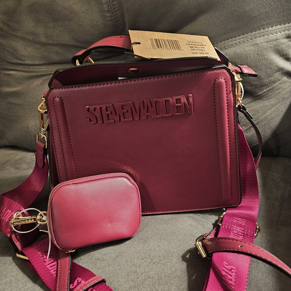 Steve madden bevelyn satchel